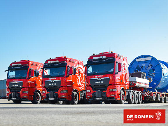 TROIS CENTRALES POUR DE ROMEIN GROUP